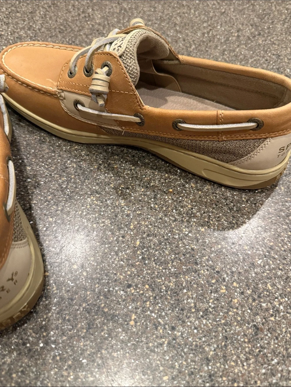 Sperry Women's Tan Leather 2-Eye Boat Shoes